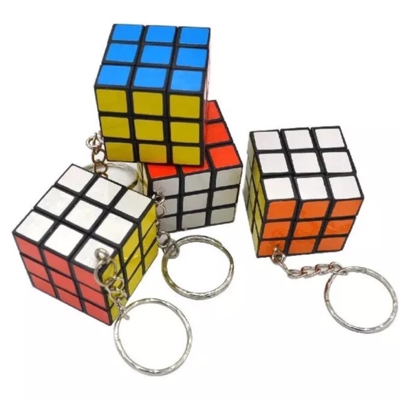 Rubiks Cube Keychain - Picture 1 of 4